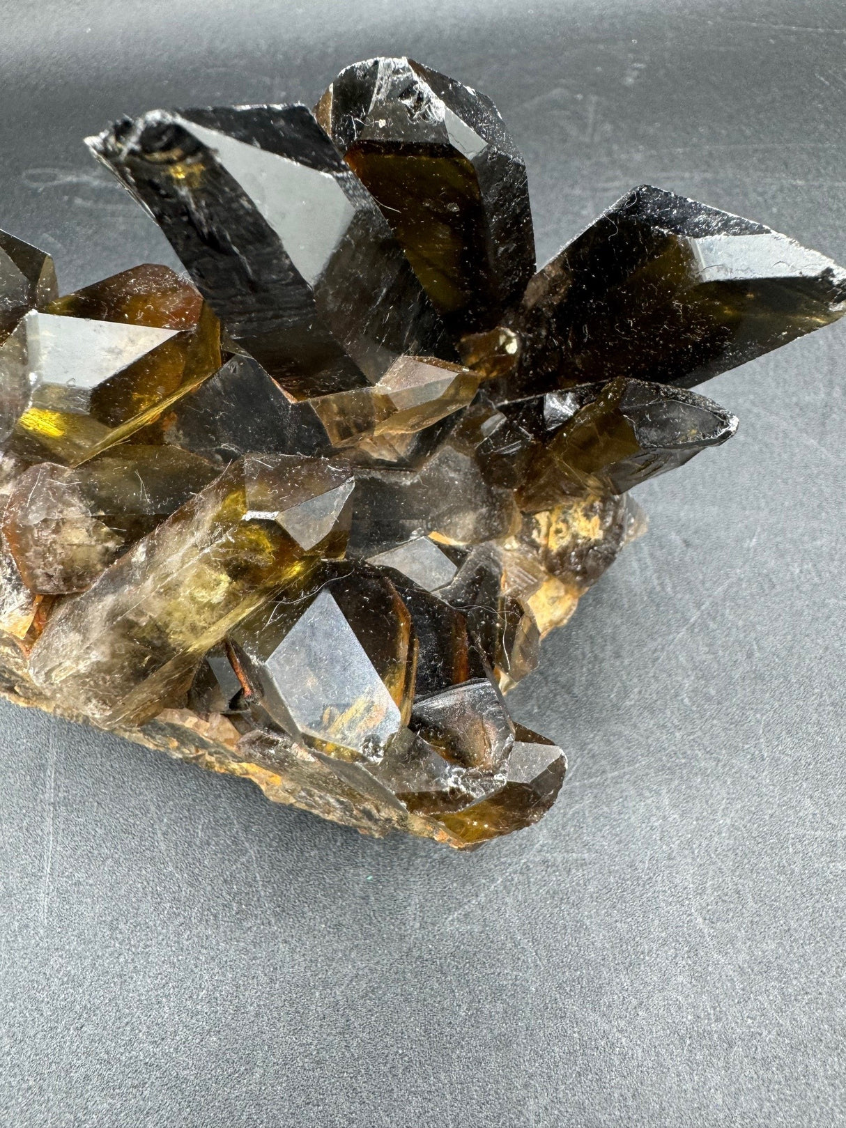 Smoky Quartz Cluster - 641g