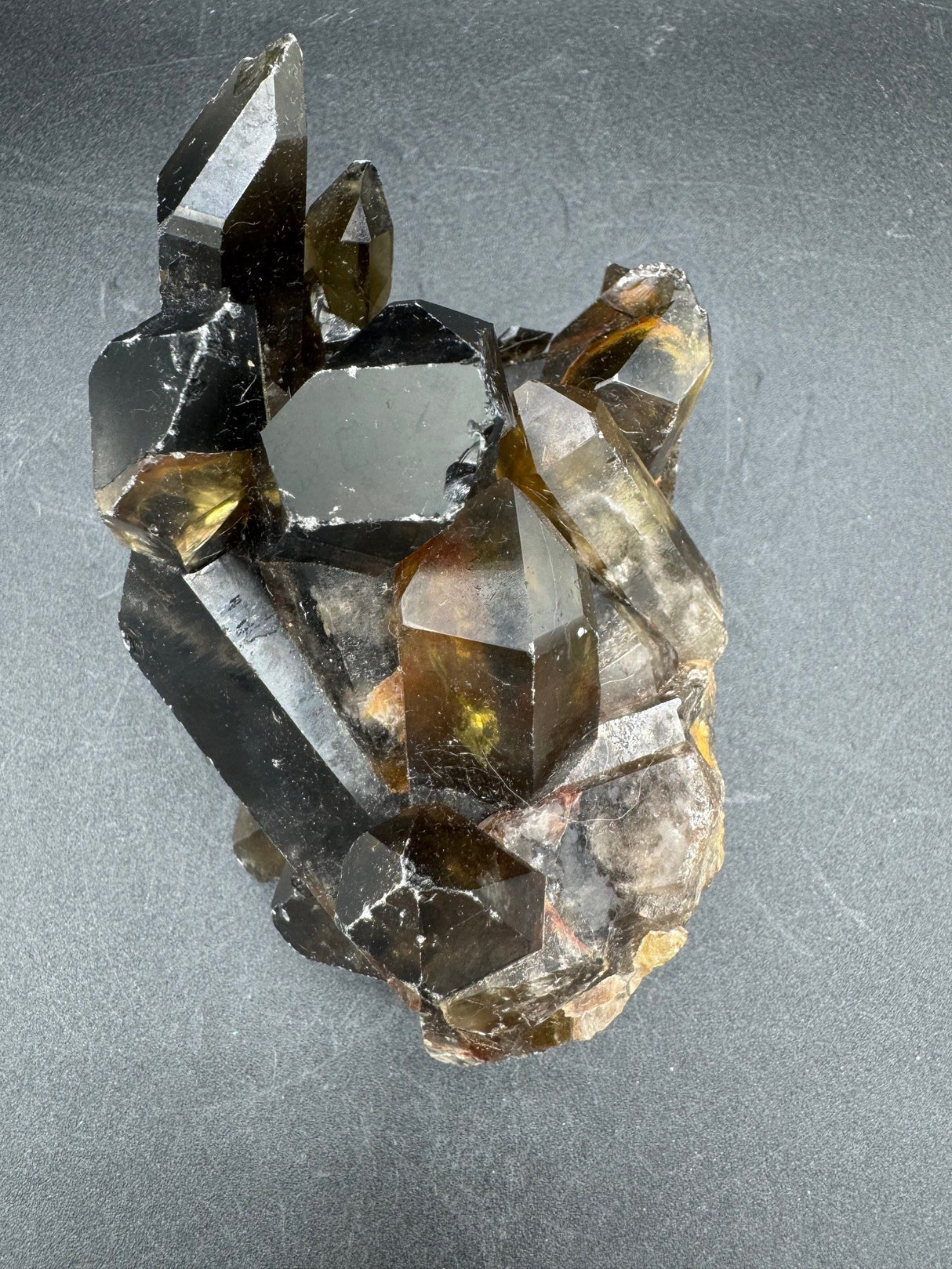 Smoky Quartz Cluster - 641g