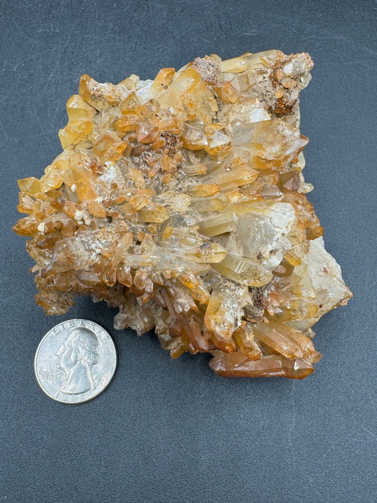 Iron Stained Quartz - 356g