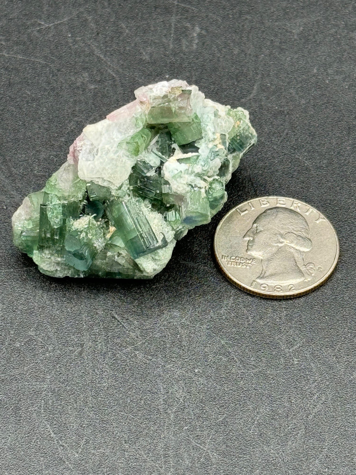 Blue and Green Tourmaline - 39g