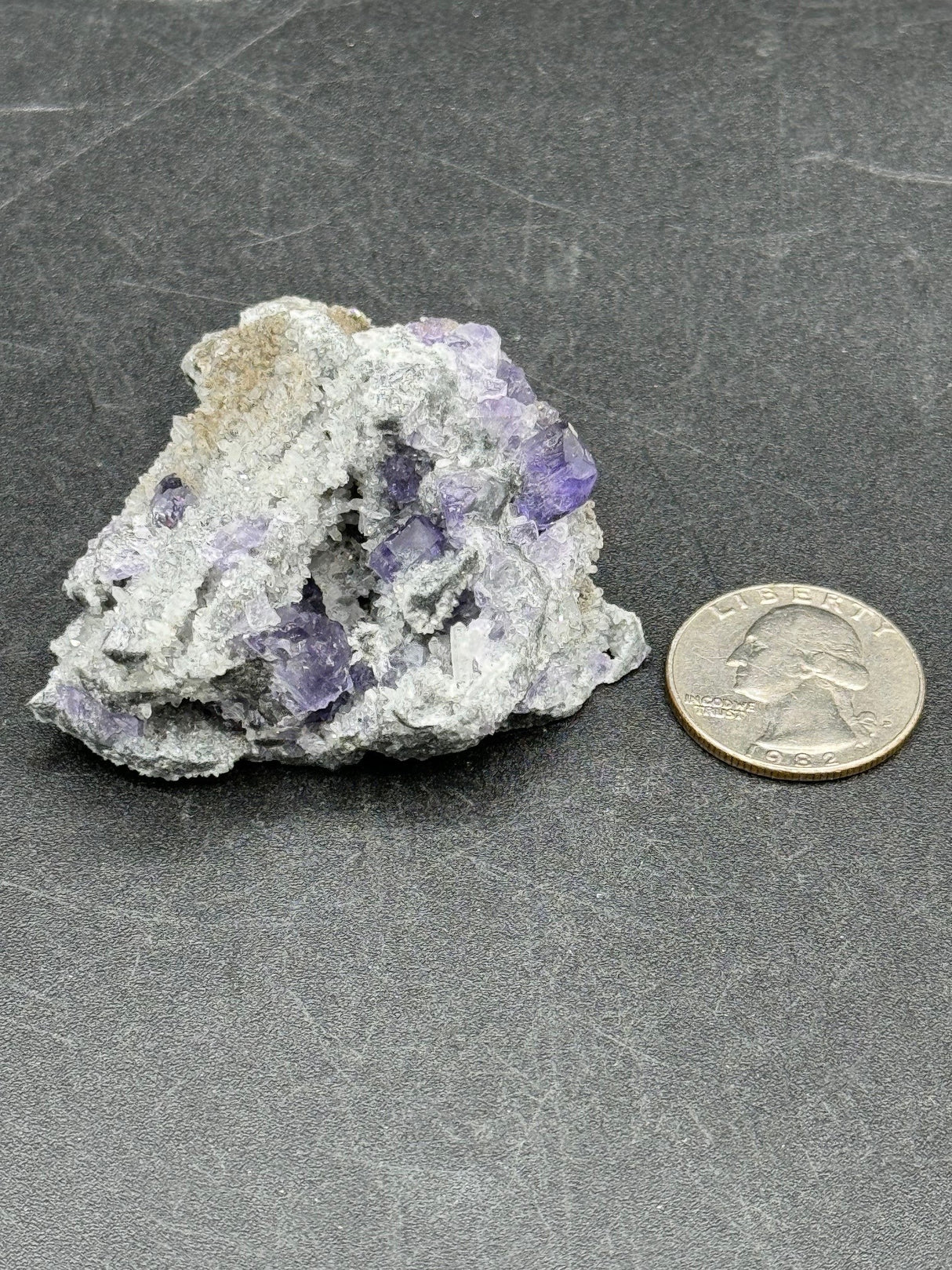 Tanzanite Fluorite From China - 68g