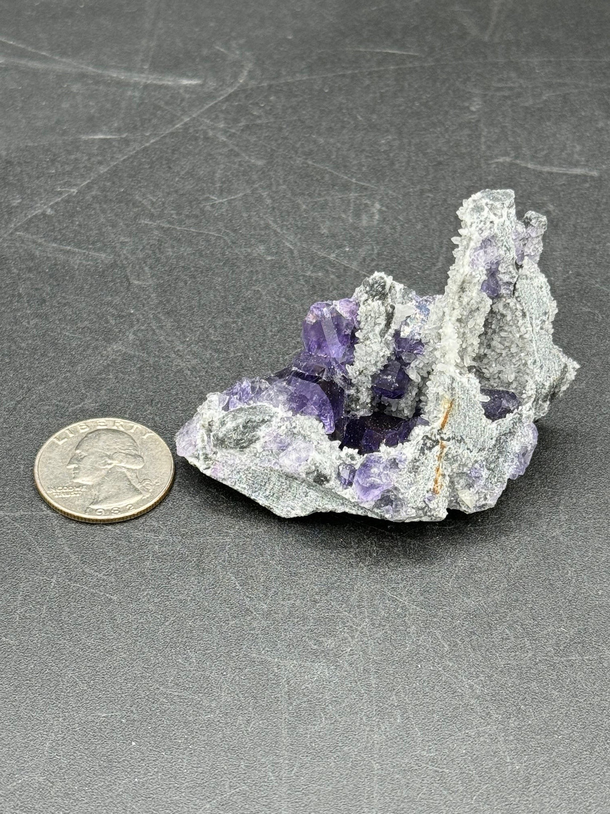Tanzanite Fluorite From China - 68g