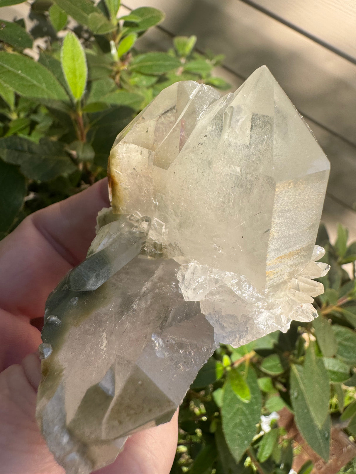 Chloriite Quartz Specimen - 57g