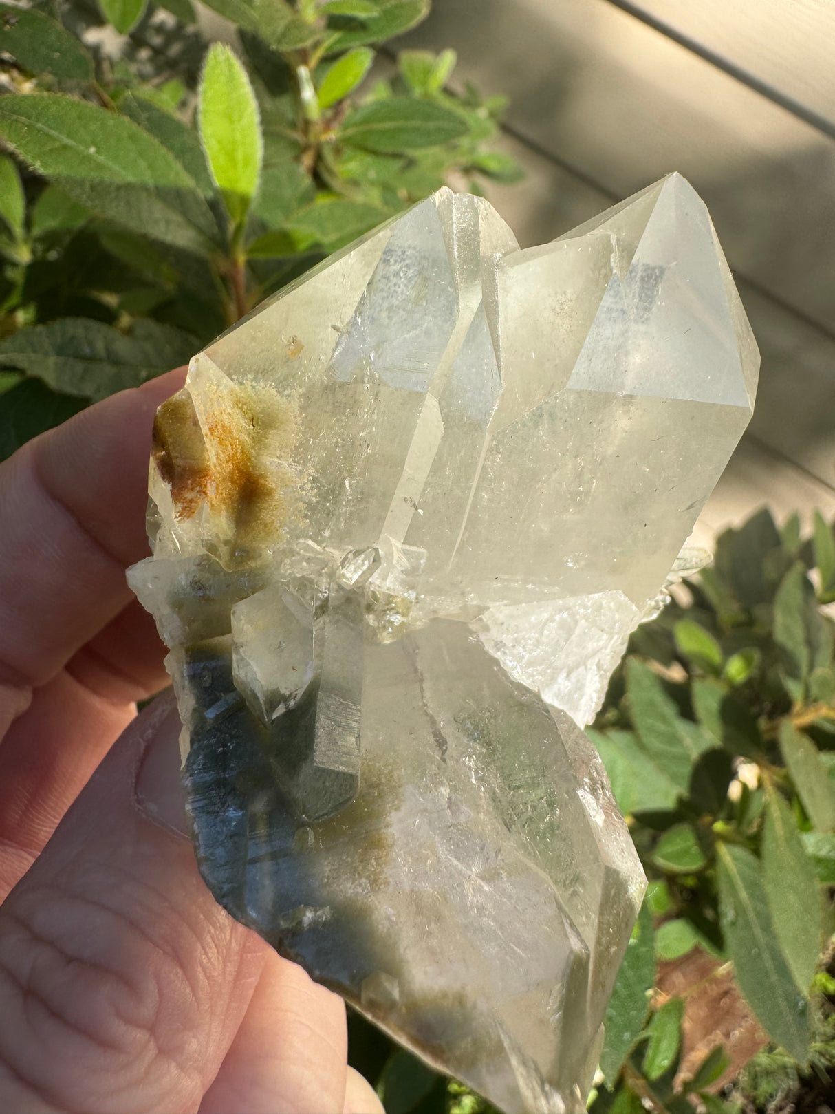 Chloriite Quartz Specimen - 57g