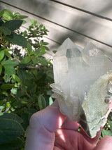 Chloriite Quartz Specimen - 57g