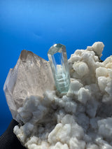 Aquamarine and Quartz Specimen - 239g