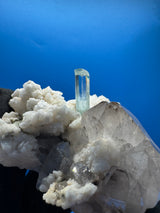 Aquamarine and Quartz Specimen - 239g