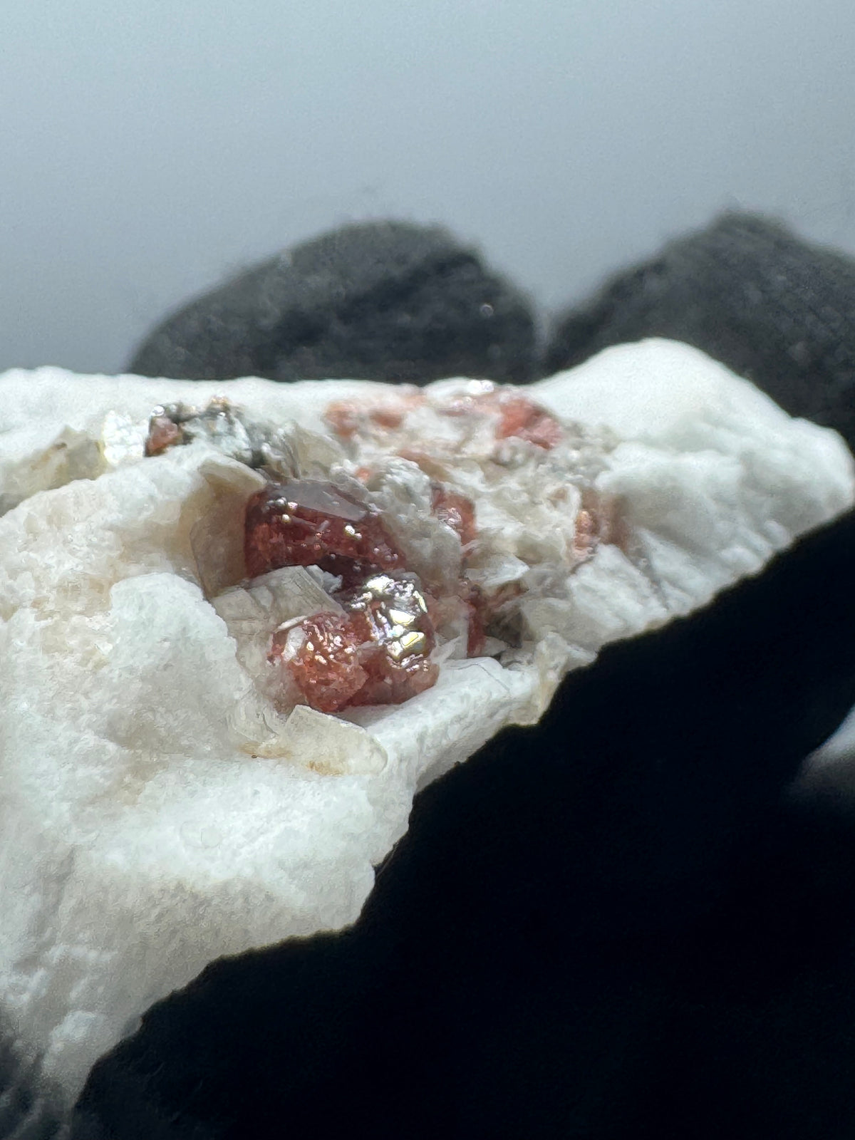Garnet on Star Mica Specimen - 12g