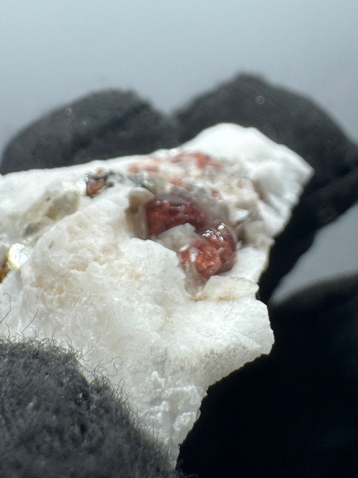 Garnet on Star Mica Specimen - 12g
