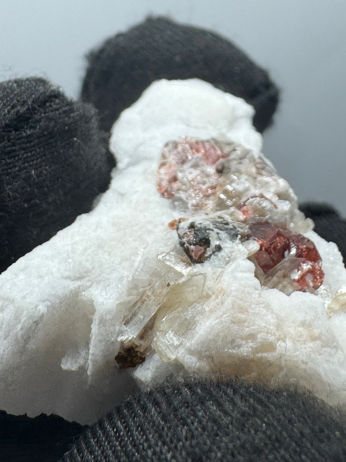 Garnet on Star Mica Specimen - 12g