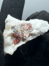 Garnet on Star Mica Specimen - 12g