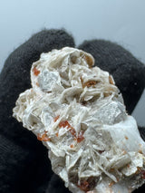 Garnet on Star Mica Specimen - 13g