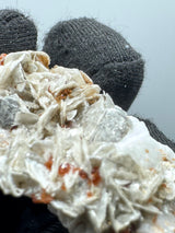 Garnet on Star Mica Specimen - 13g