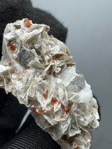 Garnet on Star Mica Specimen - 13g