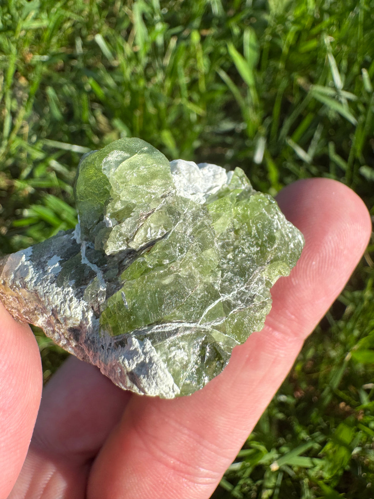 Peridot Specimen - 68g