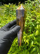 Tigers Eye Polished Wand - 411g