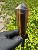 Tigers Eye Polished Wand - 282g