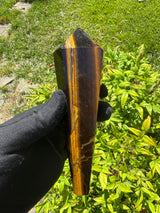 Tigers Eye Polished Wand - 351g