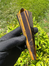 Tigers Eye Polished Wand - 351g
