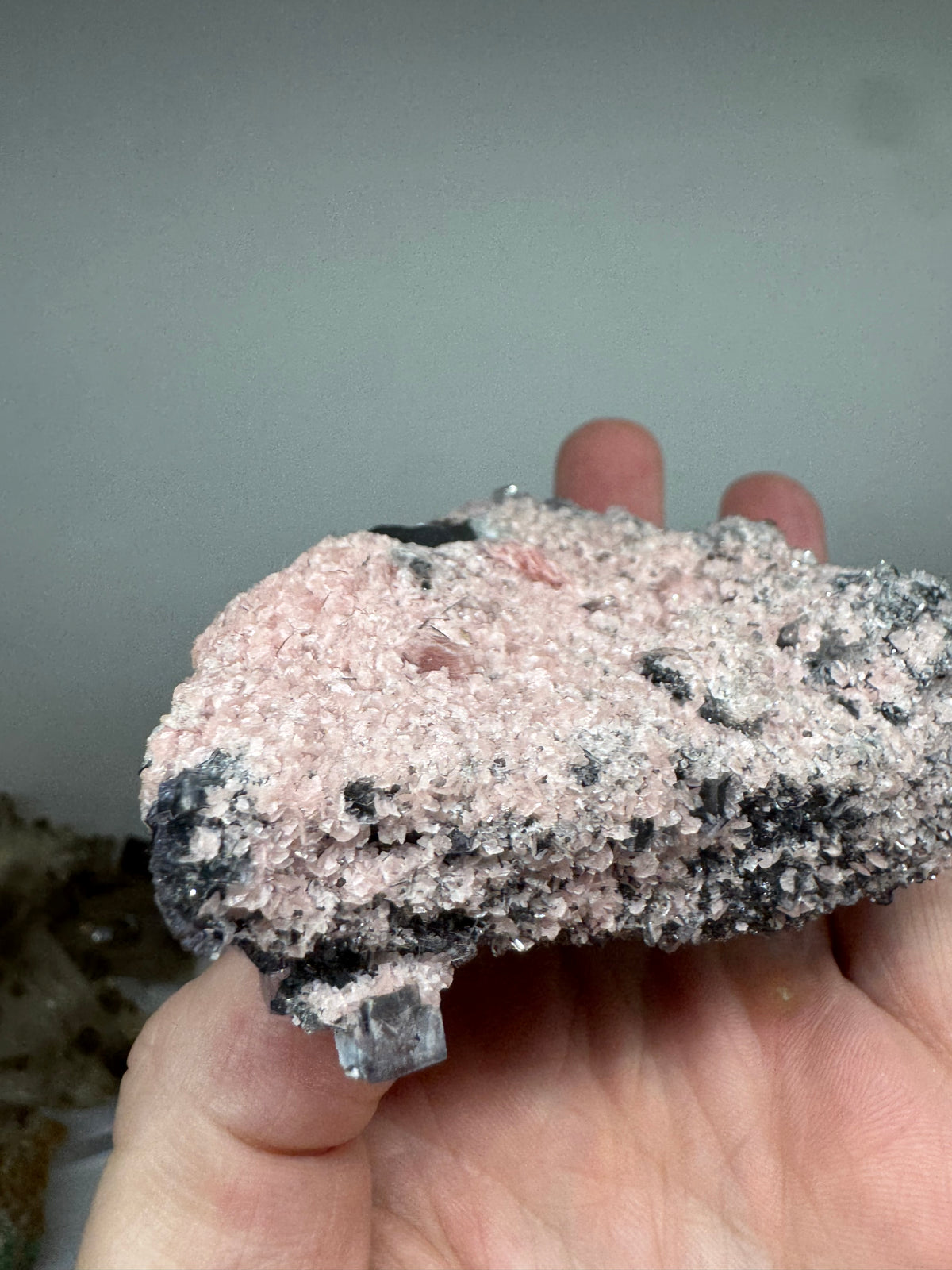 Rhodochrosite & Fluorite  - 332g
