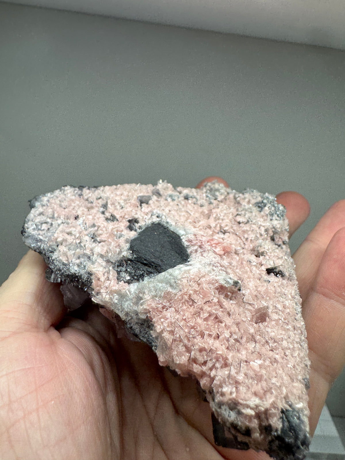 Rhodochrosite & Fluorite  - 332g