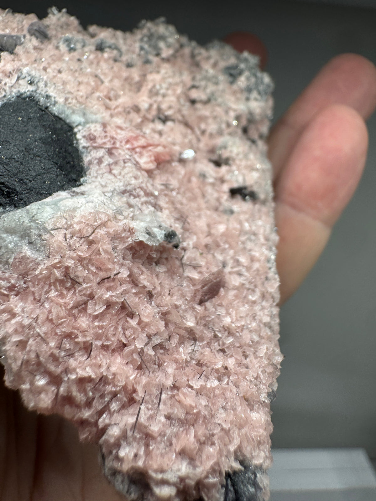 Rhodochrosite & Fluorite  - 332g