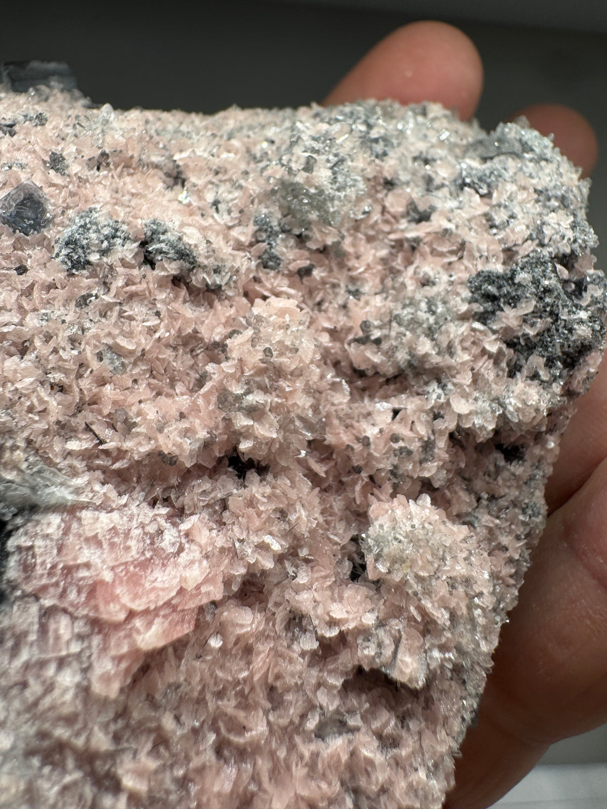 Rhodochrosite & Fluorite  - 332g