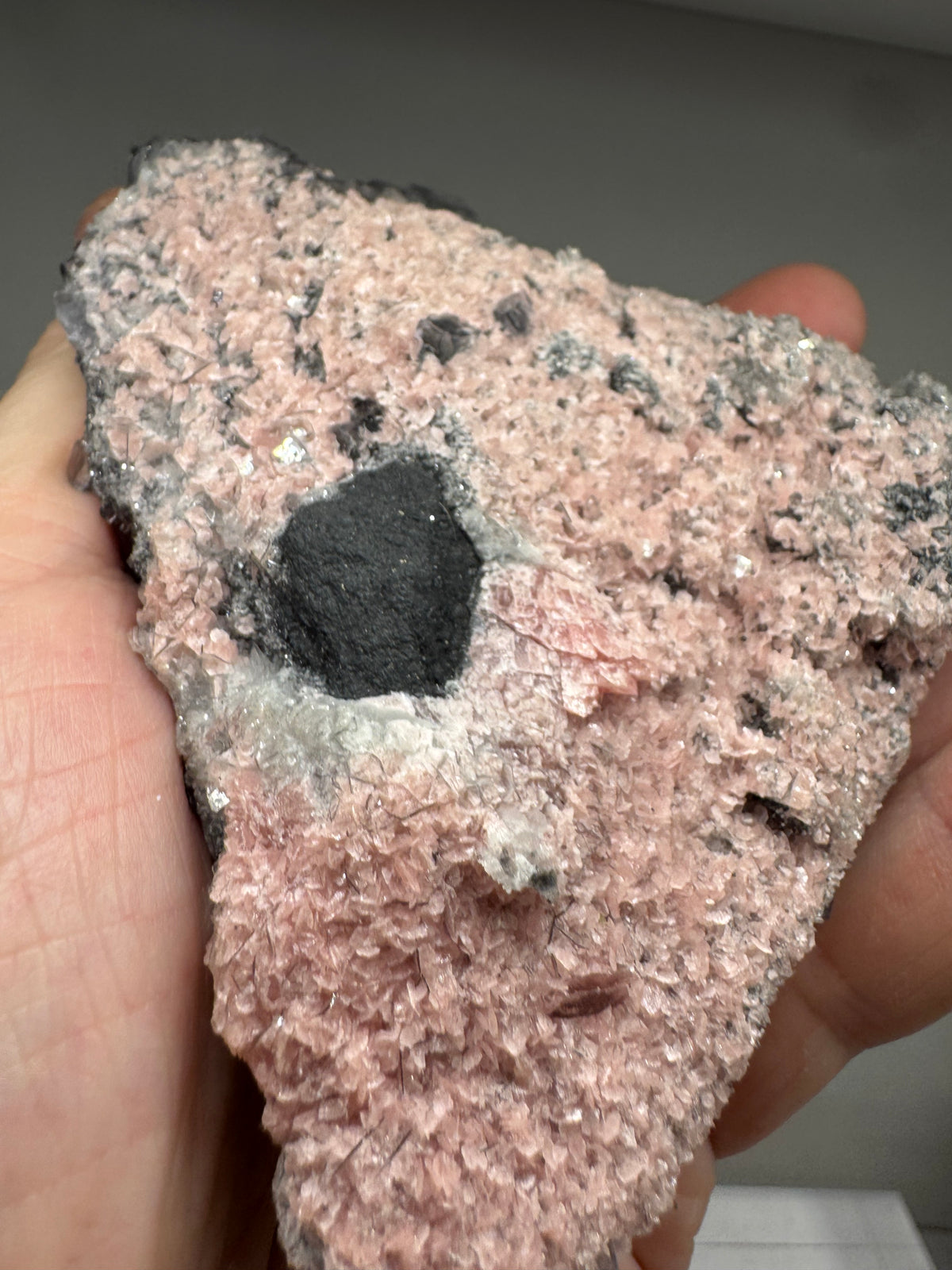 Rhodochrosite & Fluorite  - 332g