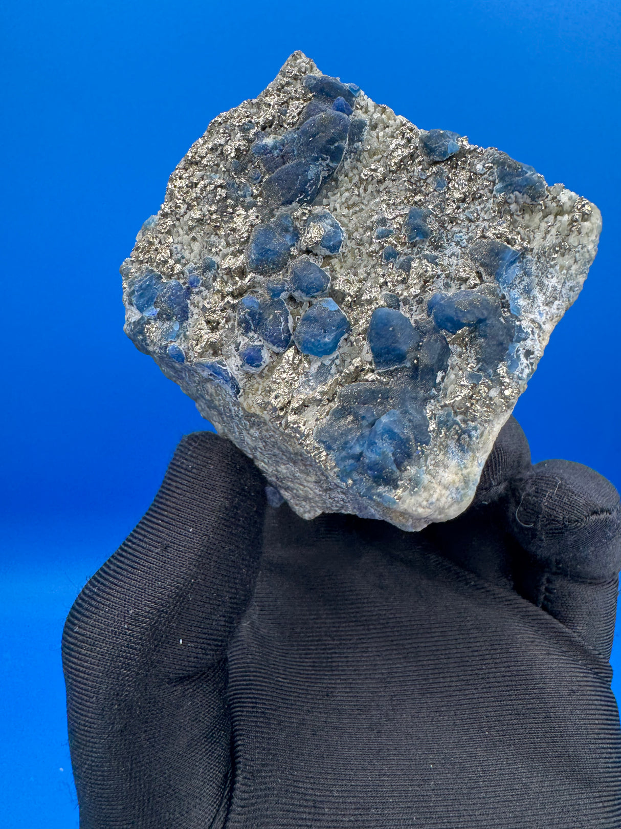 Afganite and Pyrite Specimen - 333g