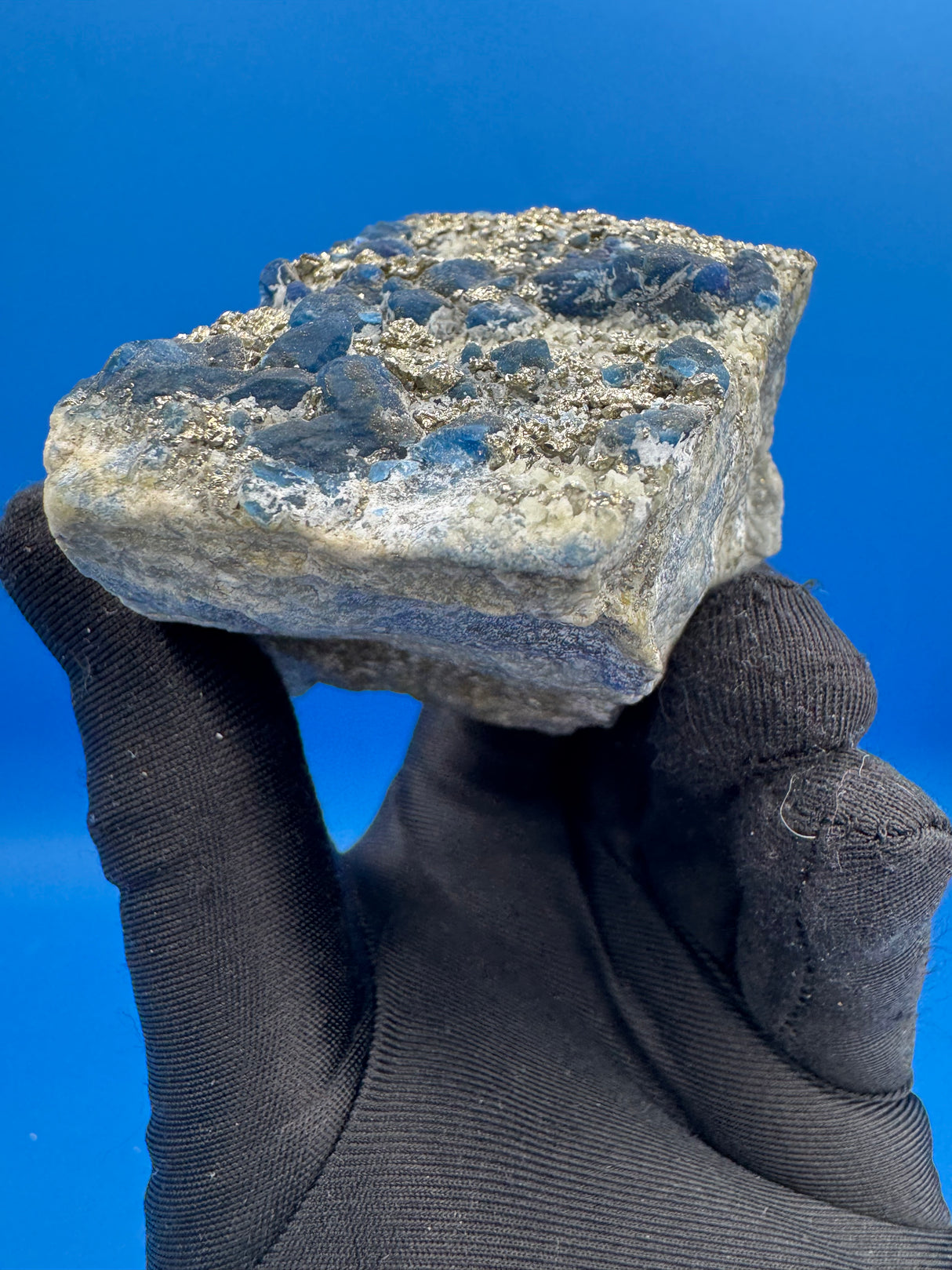 Afganite and Pyrite Specimen - 333g