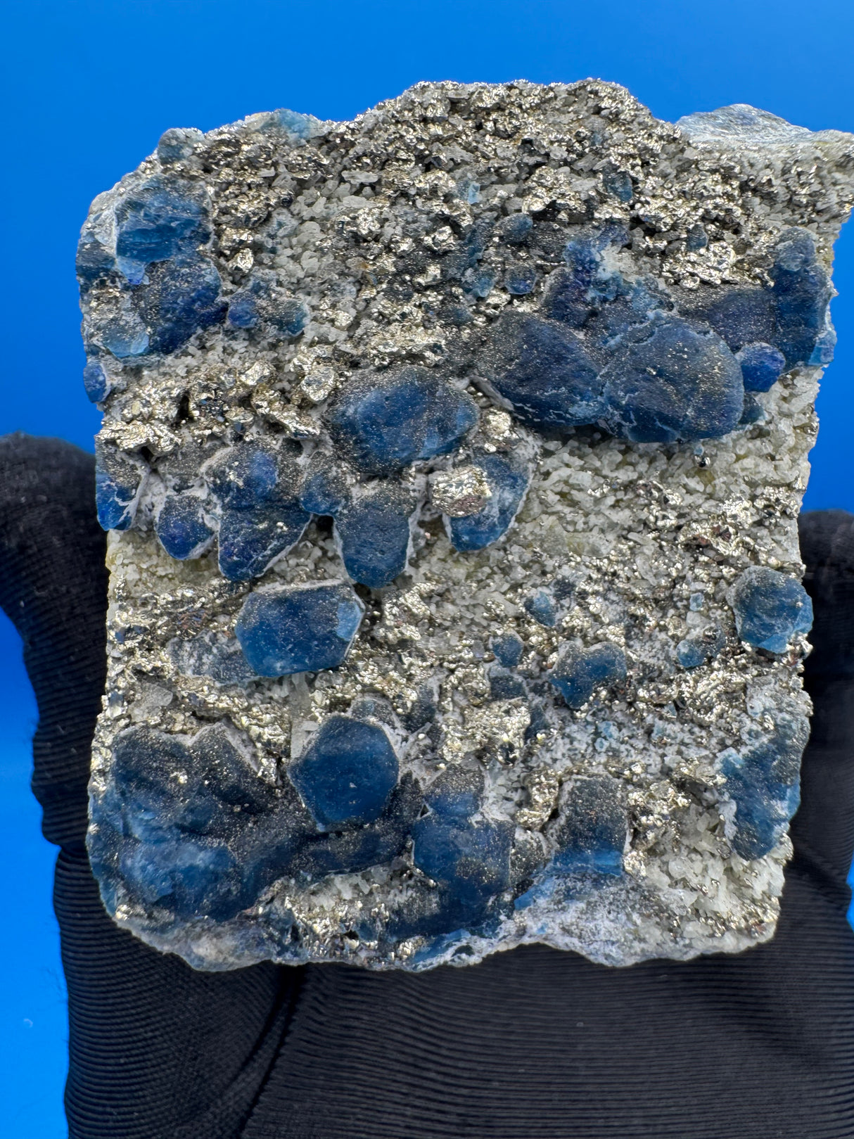 Afganite and Pyrite Specimen - 333g