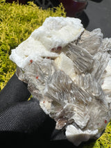 Garnet and Star Mica Specimen - 371g
