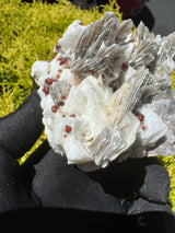 Garnet and Star Mica Specimen - 399g