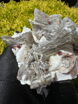 Garnet and Star Mica Specimen - 399g