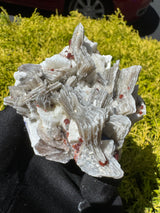 Garnet and Star Mica Specimen - 399g
