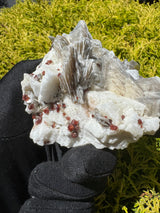 Garnet and Star Mica Specimen - 399g