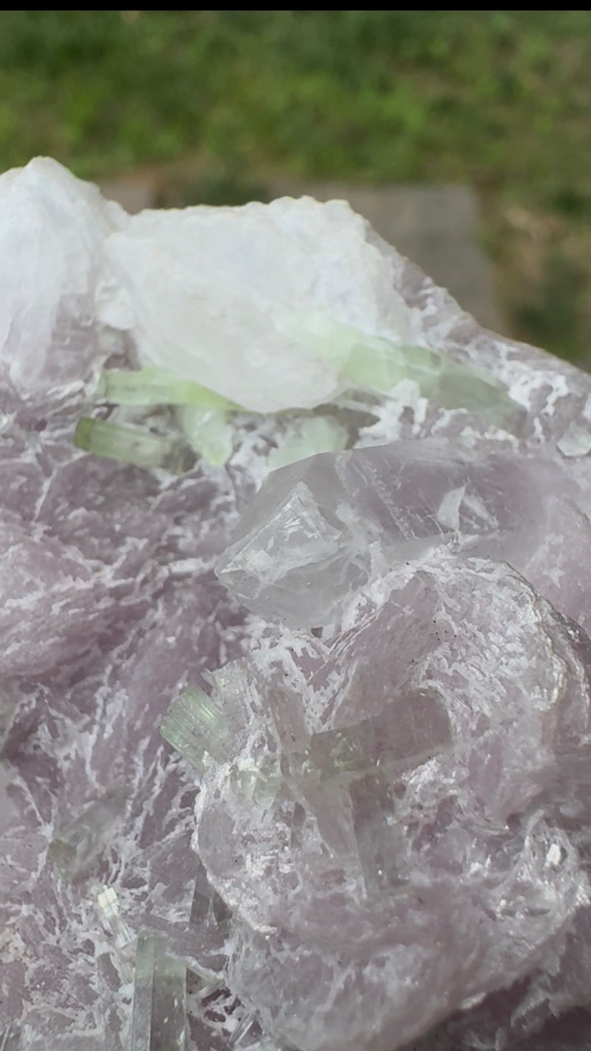 Watermelon Tourmaline Specimen - 969g