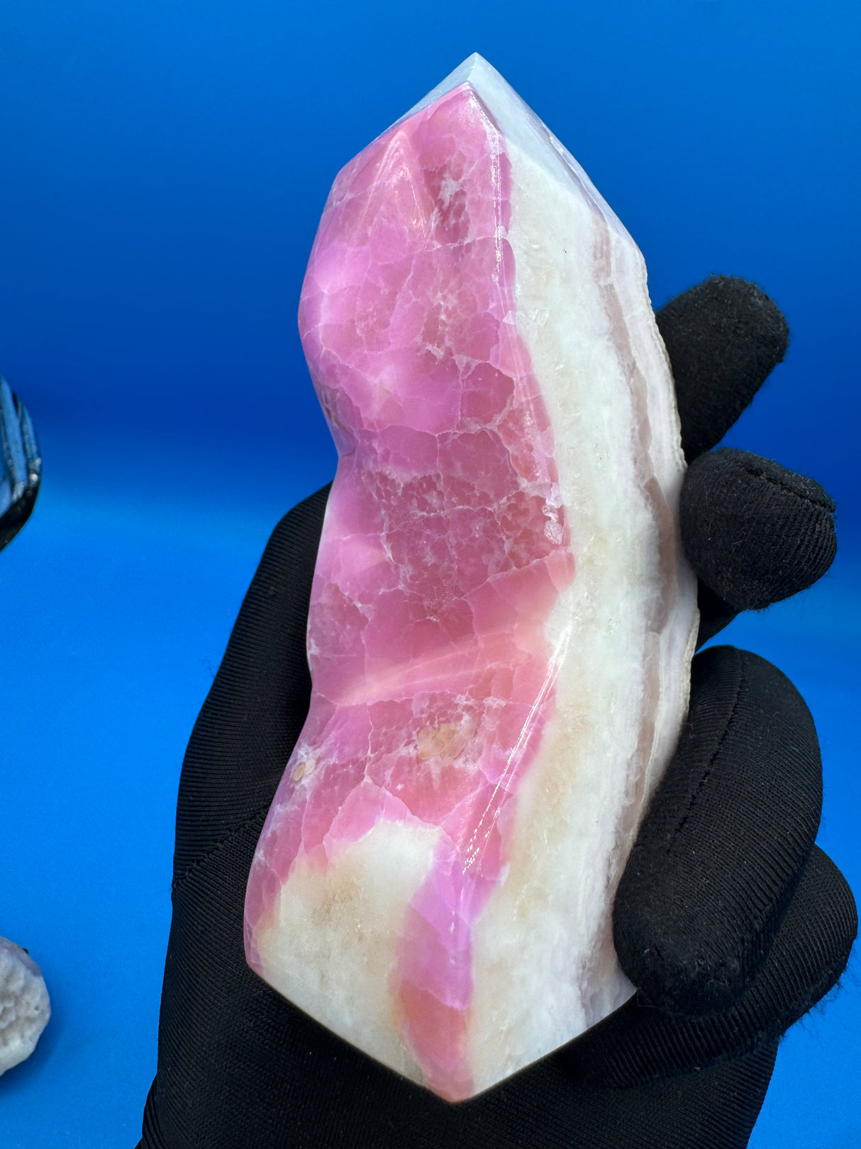 Pink Aragonite Freeform - 449g