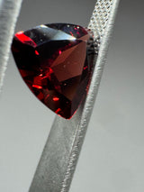 1.70ct Deep Red Garnet – Trillion Cut