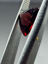 1.70ct Deep Red Garnet – Trillion Cut