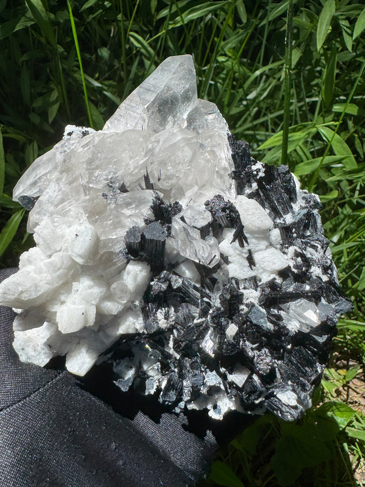 Black Tourmaline Specimen - 1198g