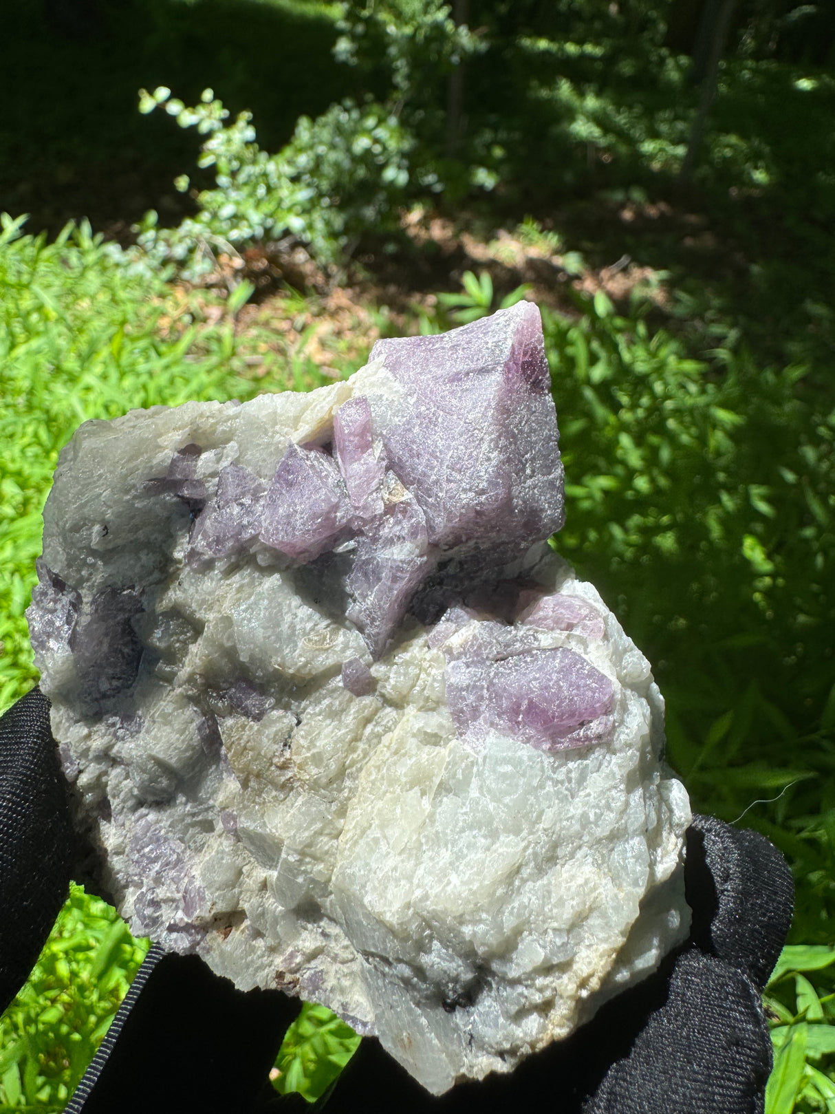 Purple Spinel Specimen - 417g