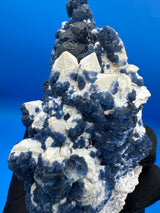 Fluorite and Candle Quartz - 509g