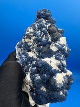 Fluorite and Candle Quartz - 509g