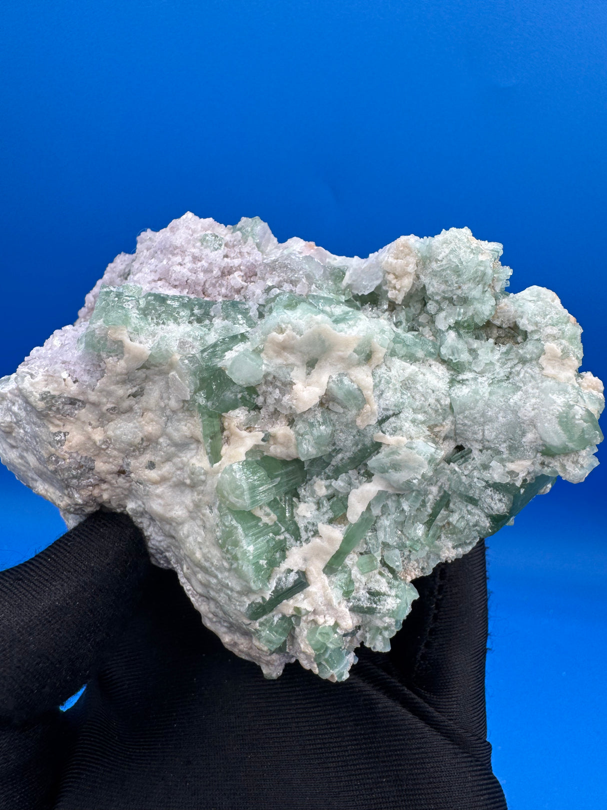 Green Tourmaline Specimen - 386g