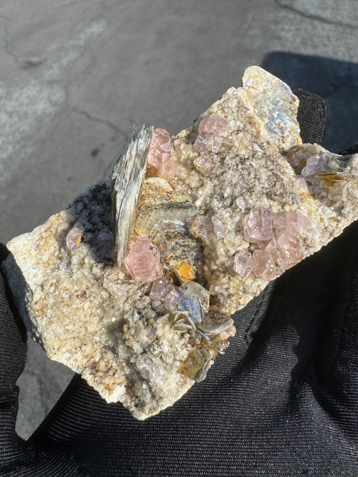 Pink Apatite Specimen - 200g