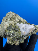 Green Garnet Specimen - 373g