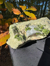 Green Garnet Specimen - 1285g