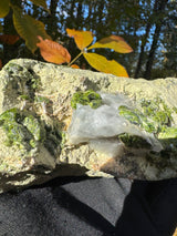 Green Garnet Specimen - 1285g