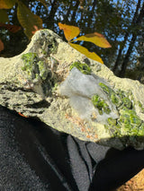 Green Garnet Specimen - 1285g